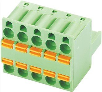 डबल पंक्ति महिला टर्मिनल ब्लॉक