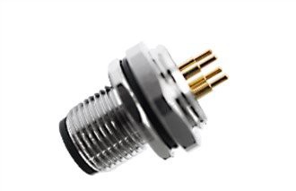 एम12 पुरुष रियर फास्टन ए-कोडिंग 4पिन पीजी9