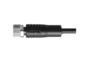 M8 फीमेल स्ट्रेट अनशील्ड B-कोडिंग 5PIN पीवीसी 3.0M M8X1.0