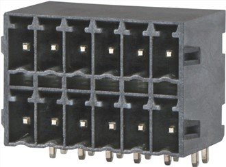 समकोण पुरुष उच्च तापमान। डबल लेवल 3.5 मिमी पिच कनेक्टर