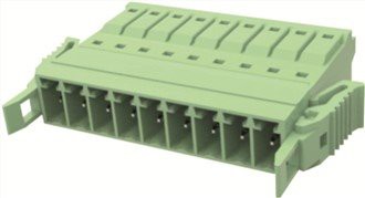 हुक के साथ समकोण स्प्रिंग महिला - पुरुष 3.5 मिमी पिच कनेक्टर